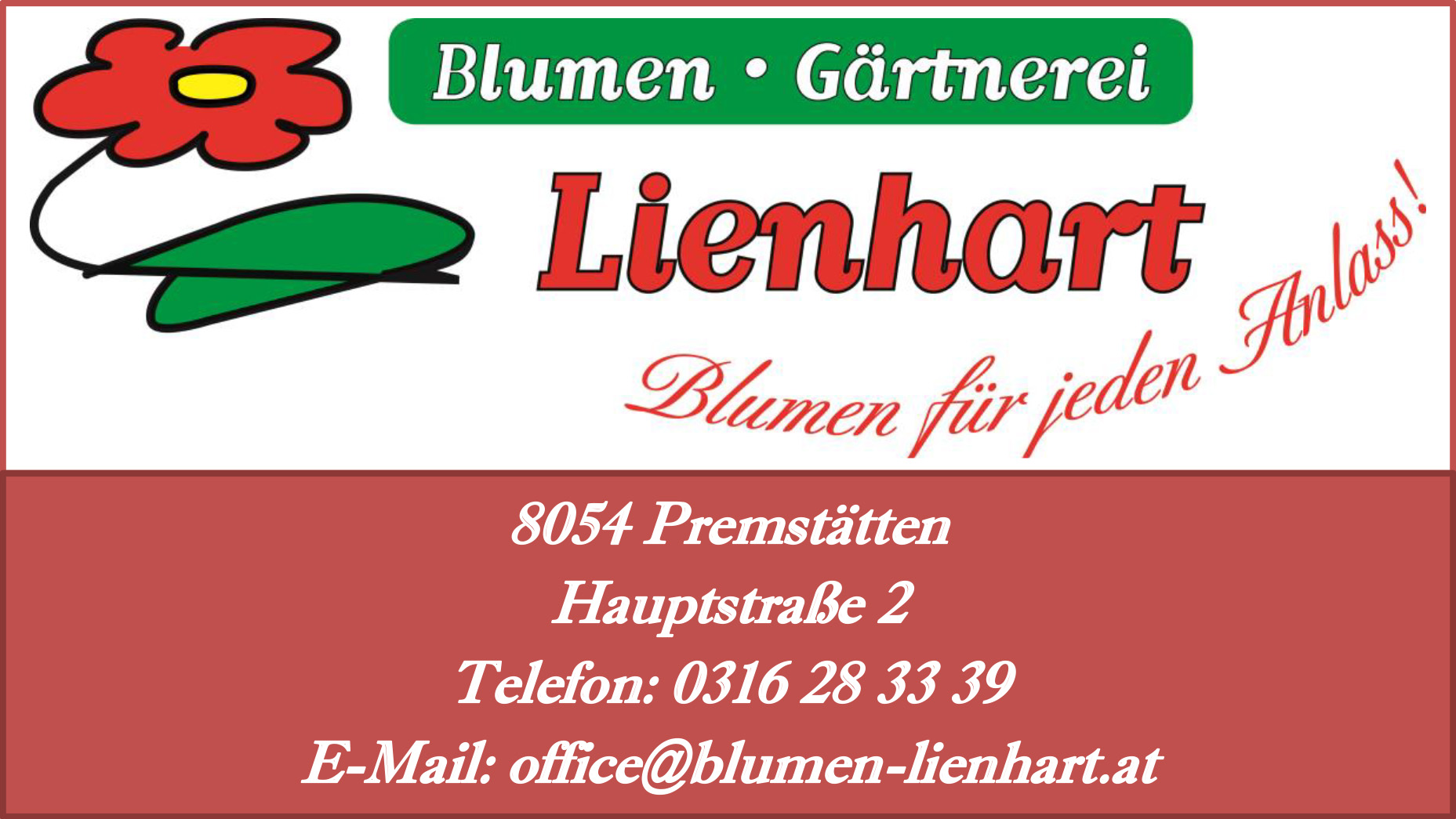 Blumen Lienhart
